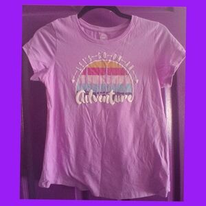 💜5/$10. Wonder Nation Lavender Adventure Tee